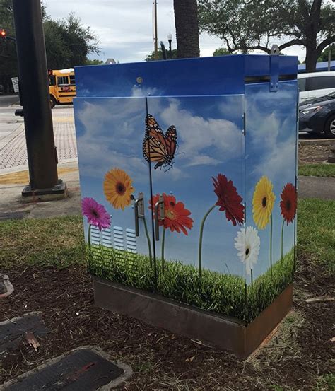 electrical box cover wraps|traffic light box wraps.